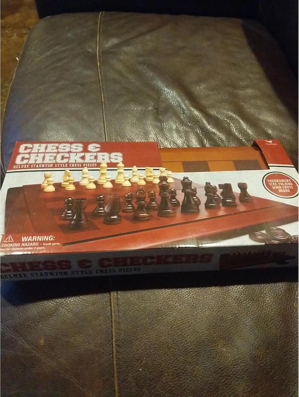 Chess and Checkers Deluxe Staunton Style Chess Pieces Tournament Style